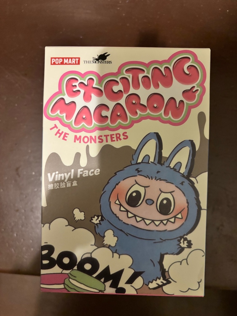 Authentic POP MART Exciting Macaron The Monsters Vinyl Face Figure
